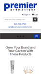 Mobile Screenshot of premierpromotions.biz